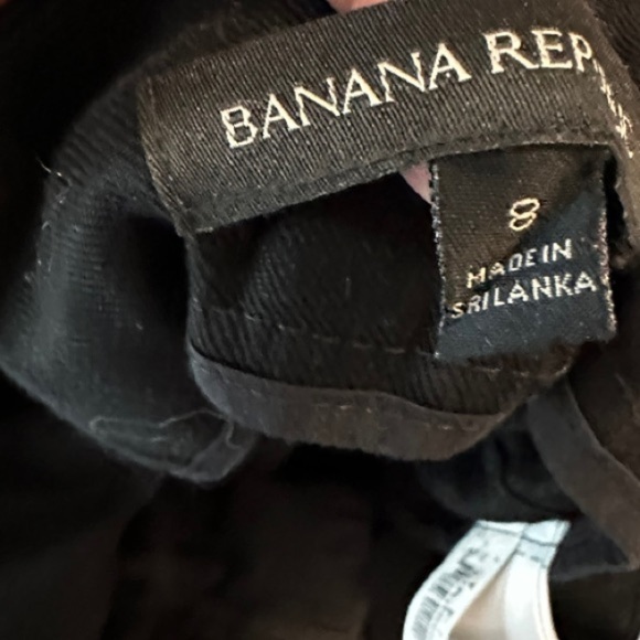 Banana‎ Republic Black Linen Blend Shorts with Belt - Picture 6 of 6